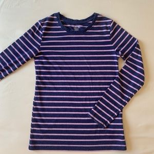 Long sleeve stripe tee